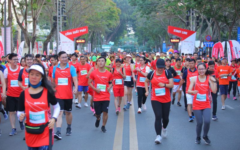 phong trao chay marathon