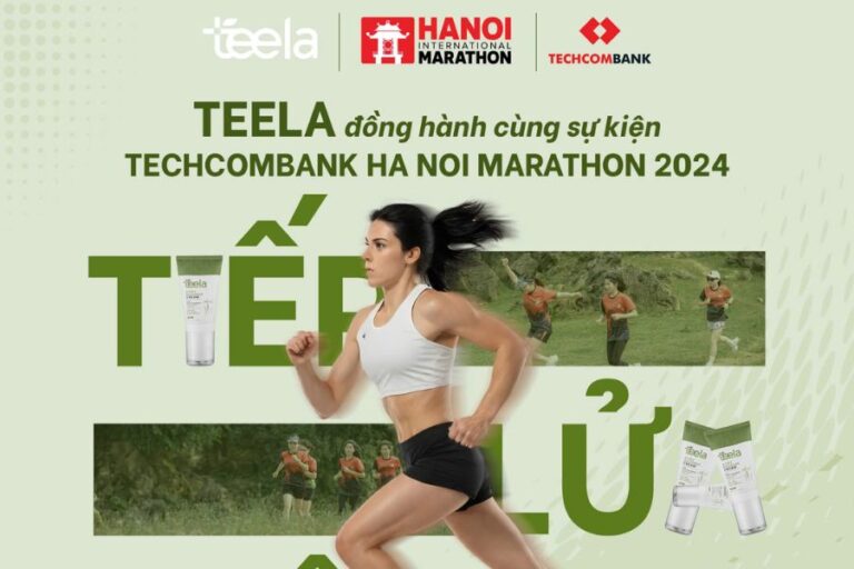 Teela - Nhà tài trợ giải chạy Quốc tế Techcombank Hà Nội Marathon 2024