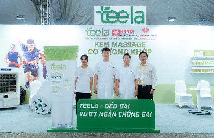 Teela đồng hành cùng giải chạy Marathon