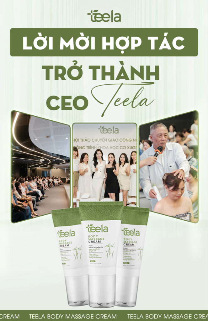 lời mời hợp tác kinh doanh Teela