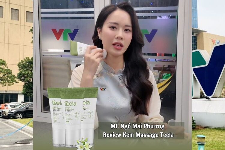 MC Ngô Mai Phương Review Kem Massage Teela