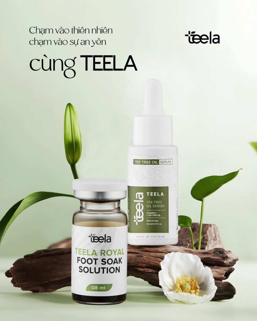 thành phần ngâm chân Teela
