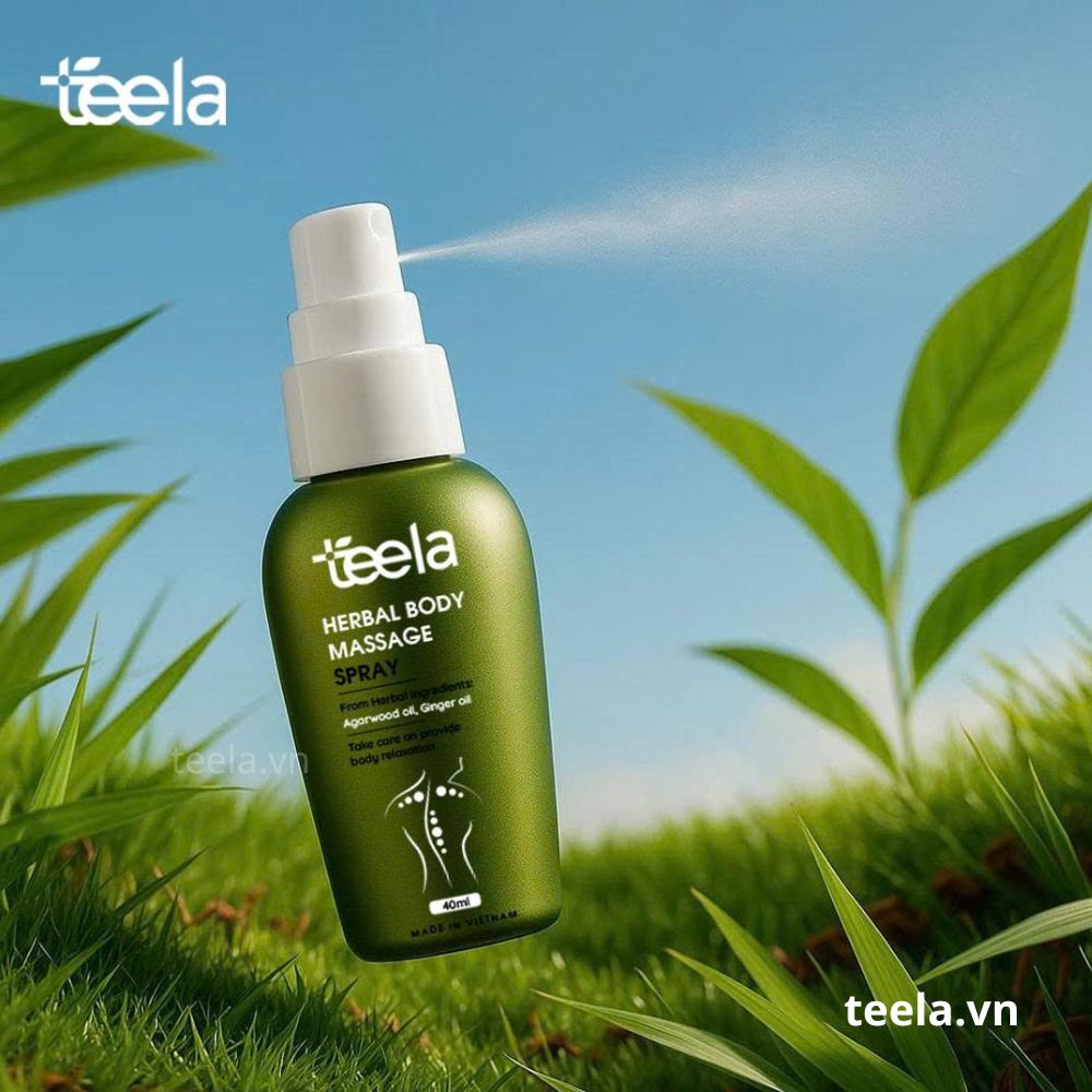 Cách dùng xịt xương khớp Teela