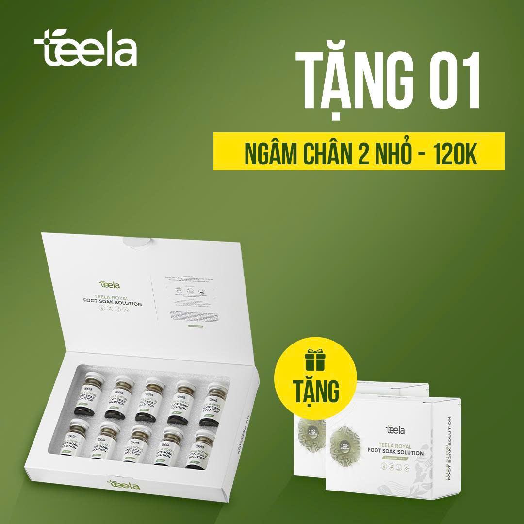 khuyến mãi ngâm chân Teela