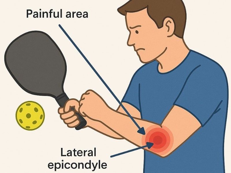 pickleball elbow