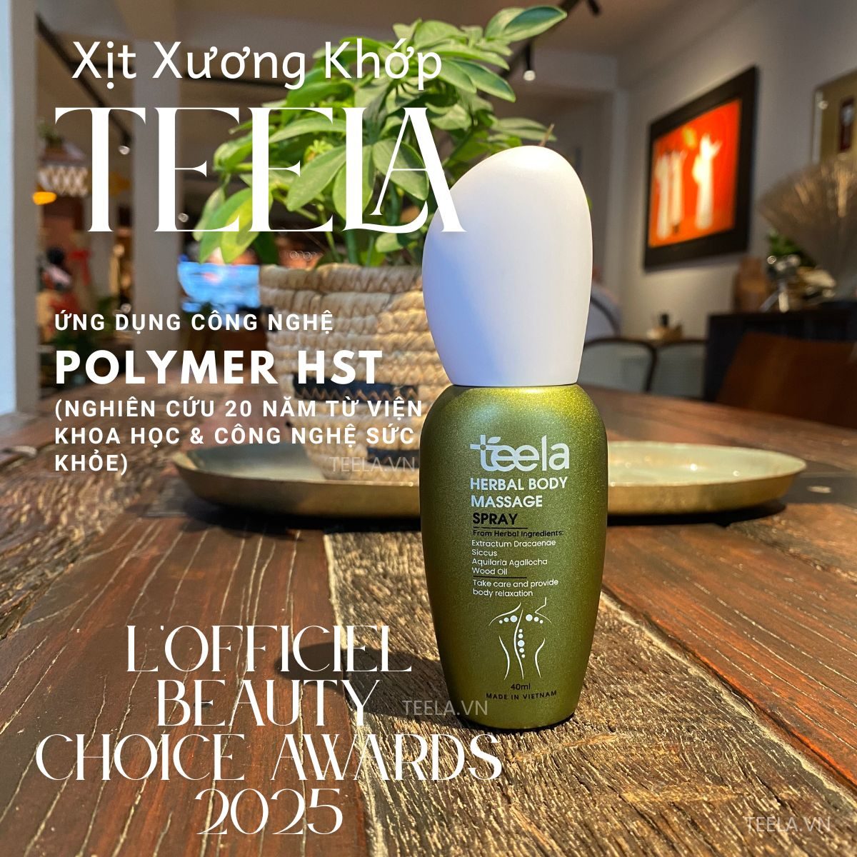 Lý do nên dùng xịt xương khớp Teela